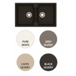 Zlewozmywak Reginox AMSTERDAM 20 GREY SILVER